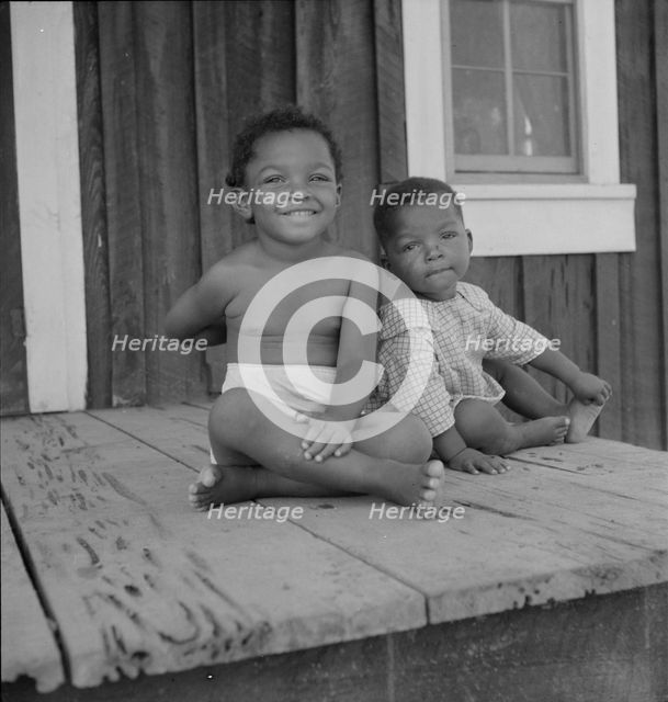 Children of the Delta cooperative farm, Hillhouse, Mississippi, 1937. Creator: Dorothea Lange.