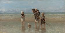 Children of the Sea, 1872. Creator: Jozef Israels