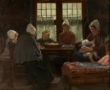 Children of the Sea, 1898. Creator: Henri Luyten