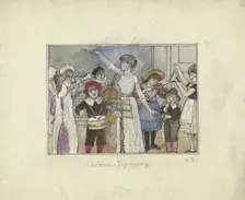 "Children-Symphony", mid-late 19th century. Creator: Otto Scholderer