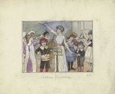 "Children-Symphony", mid-late 19th century. Creator: Otto Scholderer