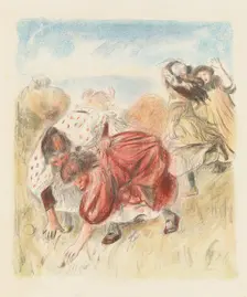 Children Playing Ball (Enfants jouant a la balle), 1900. Creator: Pierre-Auguste Renoir