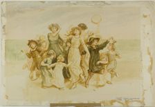 Children Playing on the Beach, n.d. Creator: Catherine Greenaway