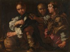 Children's Bacchanal, mid-late 17th century. Creator: Bernhard Keil