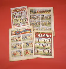 Children's comics with golfing themes, c1950s-c1960s. Creator: Unknown