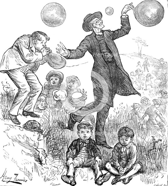 Children's Day in the Country: Signal for Departure, 1881. Creator: Unknown.