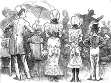 Children's Day in the Country: Patronage, 1881. Creator: Unknown