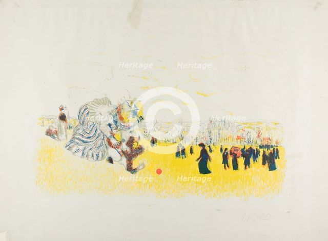 Children's Games, 1897. Creator: Edouard Vuillard.