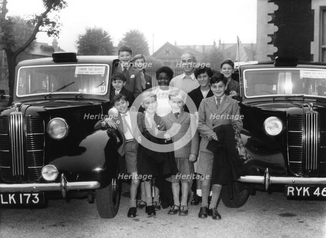 Children's home outing, Norwood, London, (c1960s?). Creator: EH Emanuel.