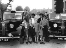 Children's home outing, Norwood, London, (c1960s?). Creator: EH Emanuel