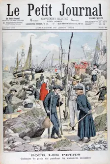 Children's Holiday Camp during School Holidays, 1903