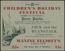Children's Holiday Festival, New York, [1930s]. Creator: Unknown