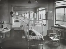 Children's isolation wards, Brook General Hospital, London, 1948