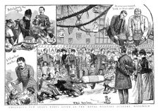 'Children's New Year's Party given by the Royal Military Academy at Woolwich 1890. Creator: Unknown