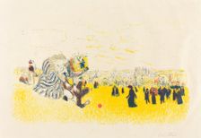 Children's Pastime (Jeux d'enfants), published 1897. Creator: Edouard Vuillard