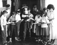 Children's service, London, 1984. Creator: Sidney Harris