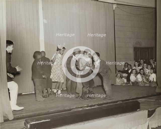 Children's show, 1938. Creator: David Robbins.