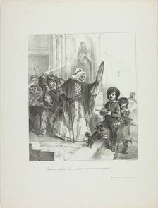 Children these days are a bad lot!, 1827. Creator: Auguste Raffet