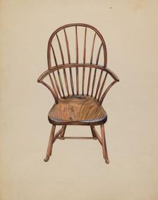 Child's Arm Chair, c. 1936. Creator: Mina Lowry