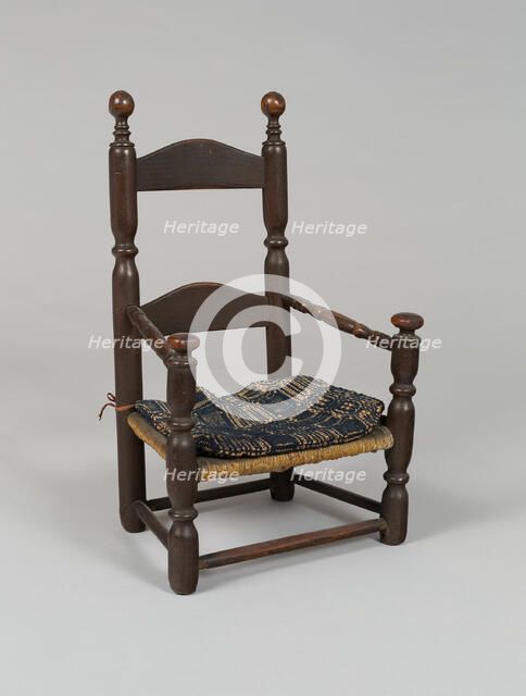 Child's Armchair, 1690-1710. Creator: Unknown.