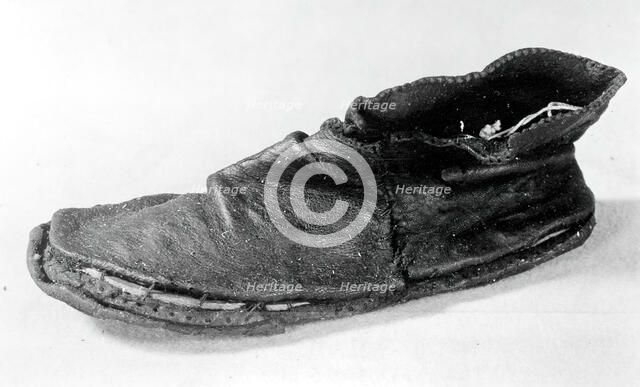 Child's Boot, England, 16th century. Creator: Unknown.