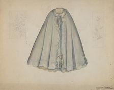 Child's Cape, 1935/1942. Creator: Edna C. Rex
