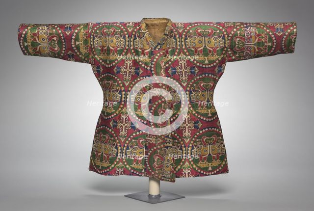 Child’s Coat with Ducks in Pearl Medallions, 700s. Creator: Unknown.