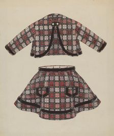 Child's Dress, c. 1936. Creator: Syrena Swanson