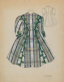 Child's Dress, c. 1937. Creator: Margaret Concha