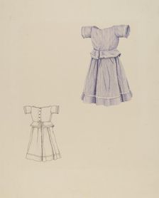 Child's Dress, c. 1937. Creator: Ray Price