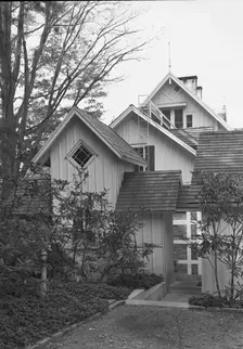 Childs Frick, residence in Roslyn, Long Island, New York, 1945. Creator: Gottscho-Schleisner, Inc