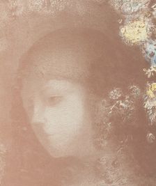 Child's Head with Flowers (Tête d'enfant avec fleurs), 1897