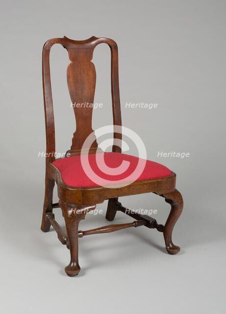 Child's Side Chair, 1730/60. Creator: Unknown.