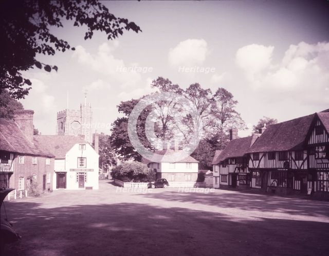 Chilham village, Kent, c1955.  Creator: Arthur Charles Kirby Ware.