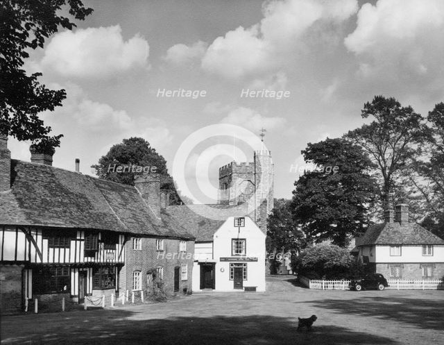 Chilham village, Kent, c1955.  Creator: Arthur Charles Kirby Ware.