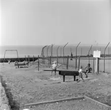 Chilidren's playground, Hunstanton, Norfolk, 1950s. Artist: Hallam Ashley