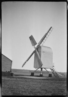 Chillenden Windmill, Chillenden, Goodnestone, Dover, Kent, 1929. Creator: Francis Matthew Shea