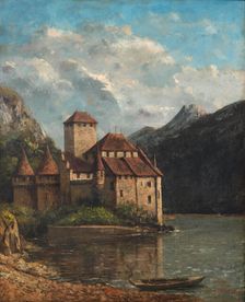 Chillon Castle, after 1873. Creator: Courbet, Gustave (1819-1877)