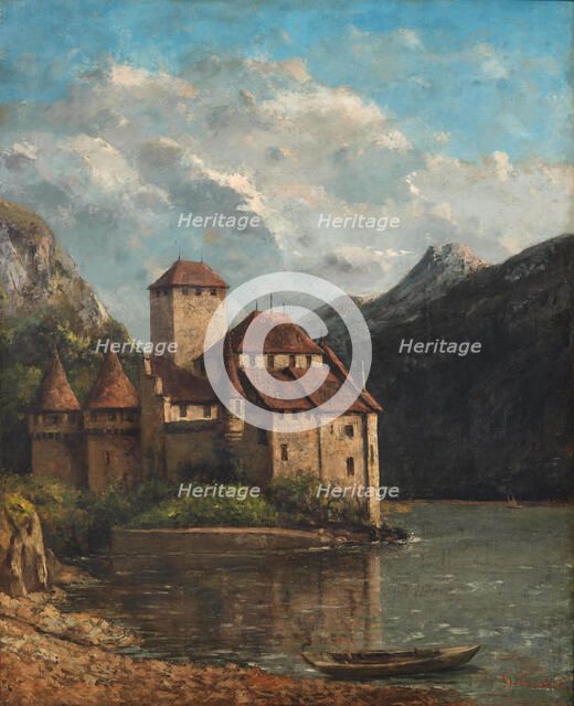 Chillon Castle, after 1873. Creator: Courbet, Gustave (1819-1877).