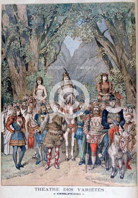 'Chilperic', Theatre of Varieties, 1895. Artist: Henri Meyer