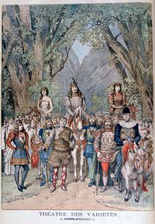 Chilperic Theatre of Varieties, 1895. Artist: Henri Meyer