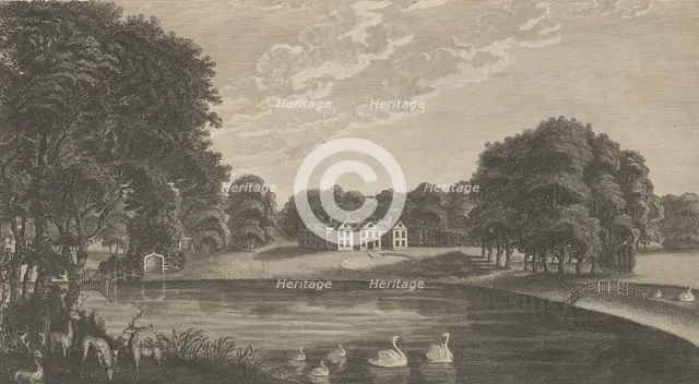Chilston, in the County of Kent, from Edward Hasted's, The History and..., 1777-90. Creator: Richard Bernard Godfrey.