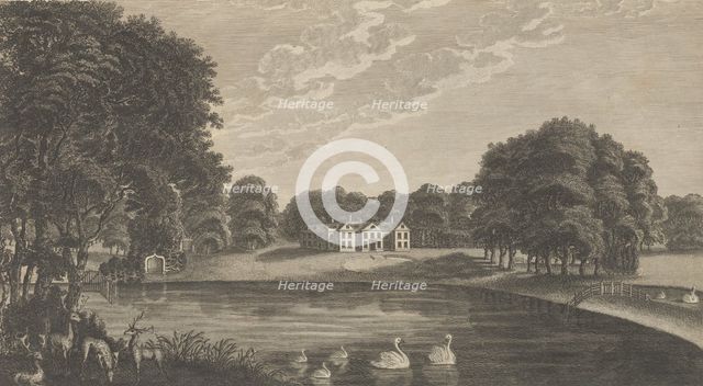 Chilston, in the County of Kent, from Edward Hasted's, The History and..., 1777-90. Creator: Richard Bernard Godfrey.