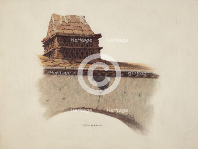 Chimney, 1939. Creator: Raymond E. Noble.