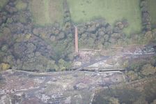 Chimney at Forge Bleach Works, Chinley, Derbyshire, 2013. Creator: Historic England Staff Photographer