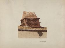 Chimney, c. 1940. Creator: Raymond E. Noble