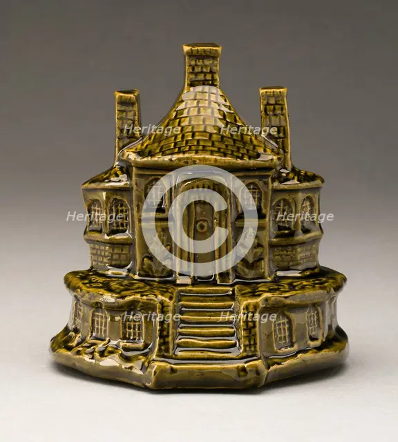 Chimney Ornament, Staffordshire, 1887. Creator: Staffordshire Potteries.