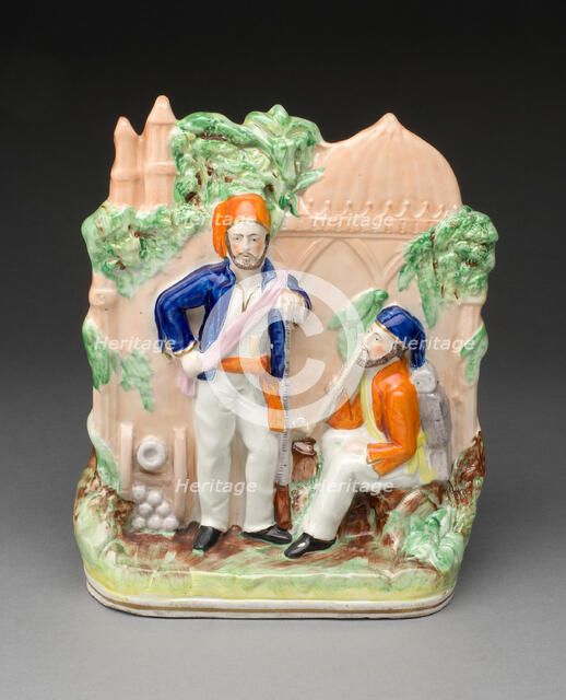 Chimney Ornament, Staffordshire, c. 1830. Creator: Staffordshire Potteries.