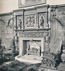 Chimney-Piece in the Great Hall, Castle Ashby, Northampton 1927