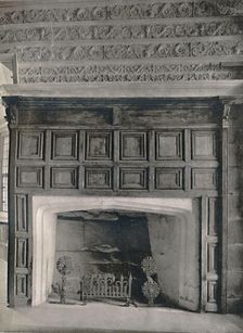 Chimney-Piece in the Dining Room, Haddon Hall, Derbyshire 1927
